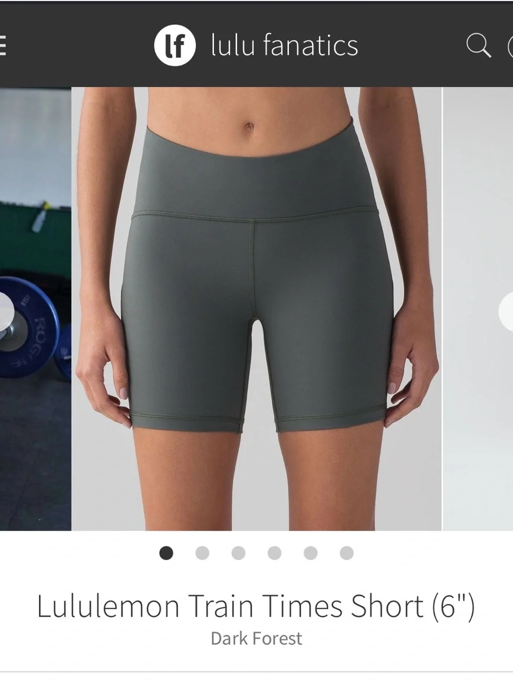 Lululemon Bike Short (6